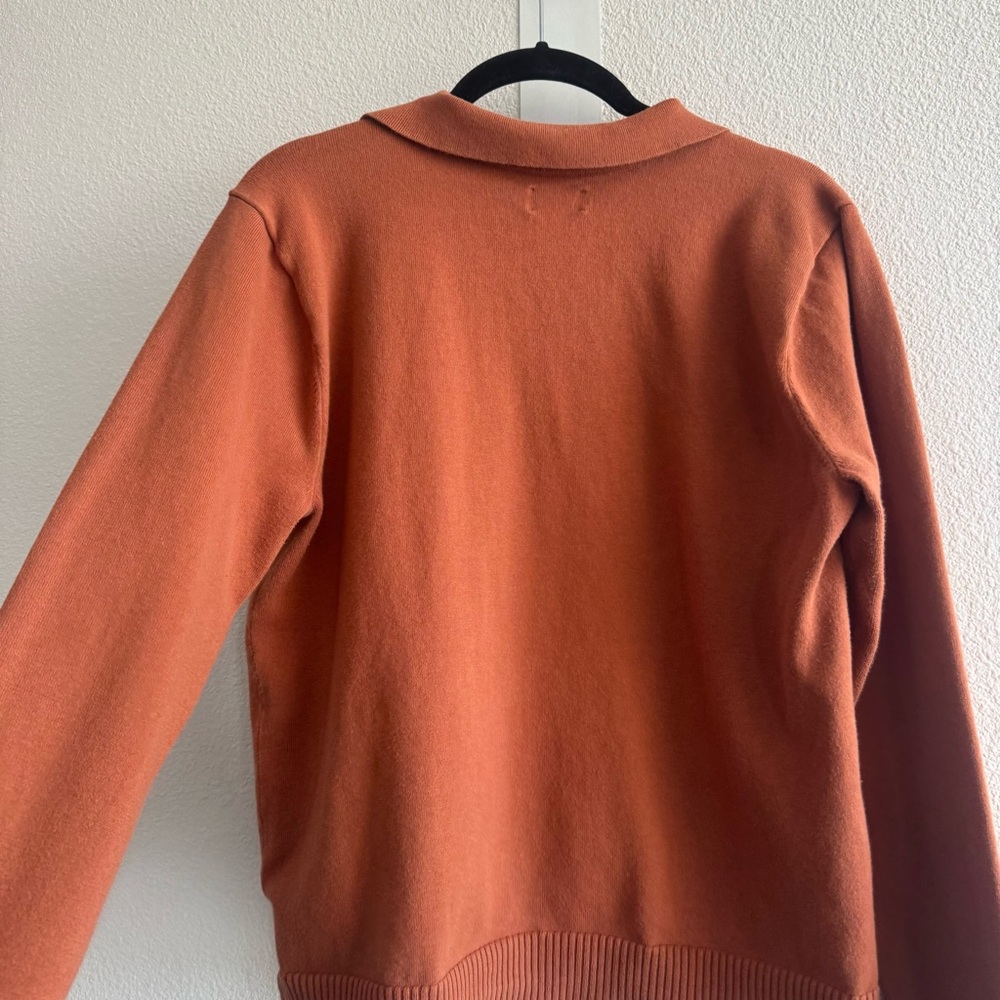 Duluth Trading Shiftless Collared Pullover Sweate… - image 6